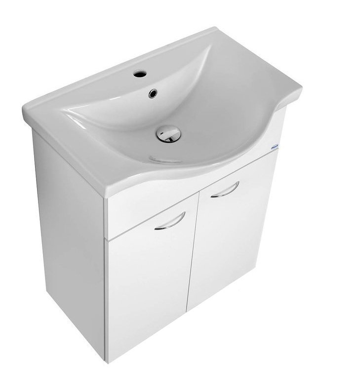 Aqualine KERAMIA FRESH umyvadlová skříňka 60,6x74x34 cm, bílá 50063A