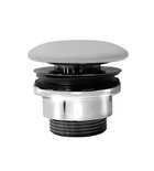 Photo: GSI umyvadlová výpust 5/4“, neuzavíratelná, keramická zátka, 5-65mm, cenere mat