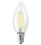 Photo: LED żarówka Filament 4W, E14, 230V, ciepły biały, 360lm