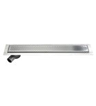 Photo: KROKUS Stainless Steel Drain with Grate, 860x140x92 mm