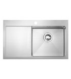 Photo: KIVA stainless steel built-in sink 79x48 cm, right