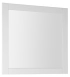 Photo: FAVOLO lustro w ramie 80x80cm, biały mat