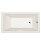 Photo: NOEMI Rectangular Bath 160x80x39cm, ivory