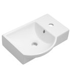 Photo: LITOS Ceramic Washbasin 45x32 cm, right/white
