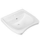 Photo: HANDICAP Ceramic Washbasin for handicapped, 60x55cm, white