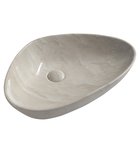 Photo: DALMA umywalka ceramiczna 58,5x14x39 cm, marfil