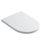 Photo: AQUATECH SLIM Soft Close Toilet Seat, white/chrome