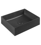 Photo: FORMIGO top counter concrete washbasin, 47,5x36,5 cm, anthracite