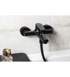 Photo: KAI nástenná vaňová batéria, čierna mat