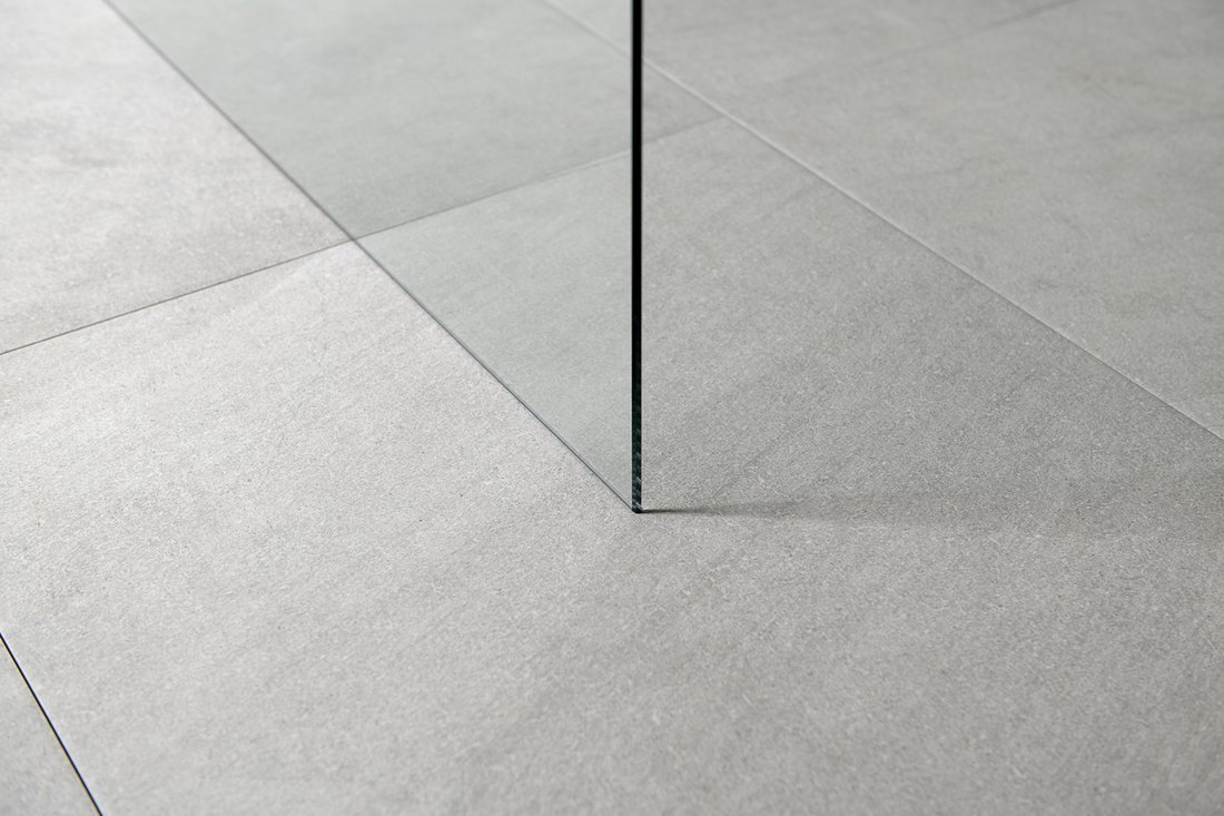 Aqualine WALK-IN zástěna jednodílná k instalaci na zeď, 1000x1900 mm, sklo čiré WI101