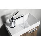 Photo: SIEGER Washbasin Mixer Tap without Pop Up Waste, (H) 126mm, chrome