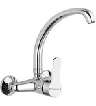 Photo: SIEGER High Wall Mounted Mixer Tap, chrome