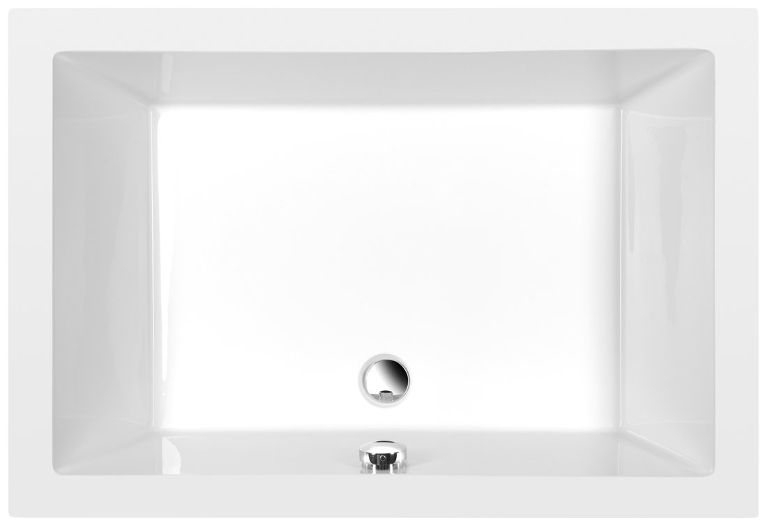 DEEP hluboká sprchová vanička s konstrukcí, obdélník 110x75x26cm, bílá 72884