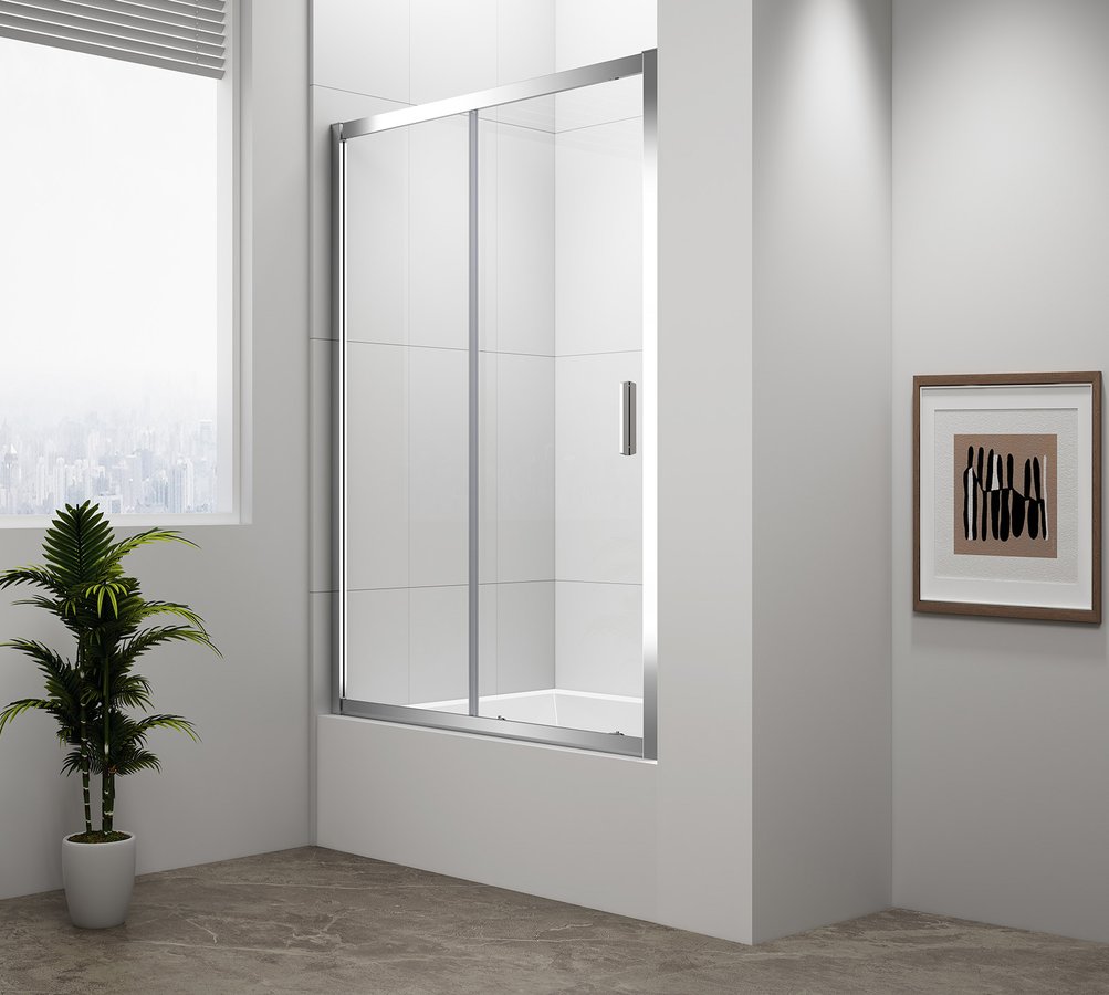 DEEP sprchové dveře 1300x1650mm, čiré sklo MD1316