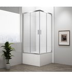 CARMEN Square Shower Enclosure 800x800x1650mm, clear glass Photo: CARMEN Square Shower Enclosure 800x800x1650mm, clear glass