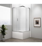 CARMEN Square Shower Enclosure 800x800x1650mm, clear glass Photo: CARMEN Square Shower Enclosure 800x800x1650mm, clear glass
