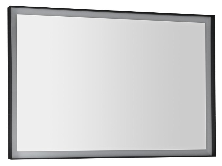 SORT LED podsvícené zrcadlo 100x70cm, matná černá ST100