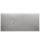 Photo: MITIA Cultured Marble Shower Tray 160x90x3 cm, grey