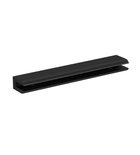 Photo: Glass Shelf Support Bracket, 200 mm, black matt