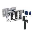 Photo: GEBERIT DUOFRESH slot for cleaning cubes, for Sigma concealed cistern 12 cm, chrome glossy