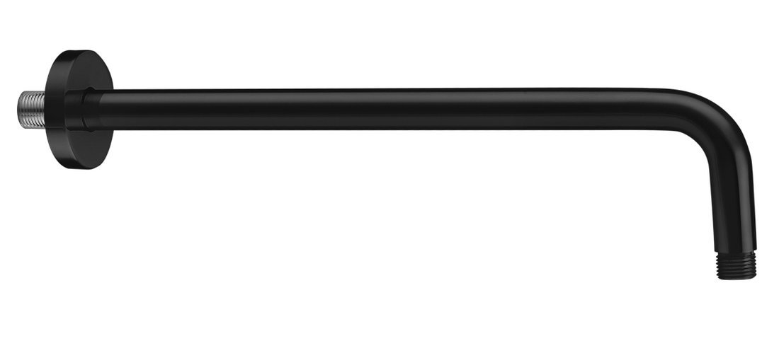 Sprchové ramínko kulaté, 400mm, černá mat SL103