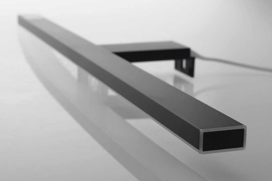Sapho ESTHER 2 LED svítidlo, 8 W, 500x14x107 mm, černá E27586CI