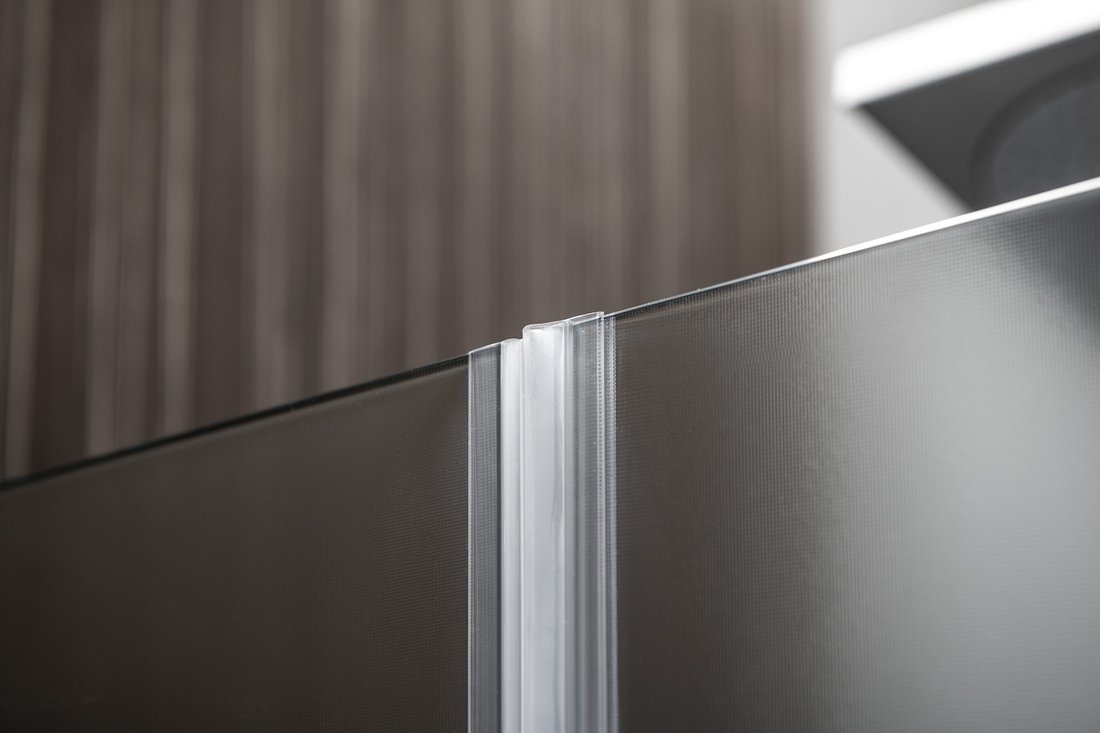 Aqualine PILOT otočné sprchové dveře dvojkřídlé 1000mm PT102