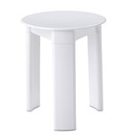 Photo: TRIO kúpeľňová stolička, priemer 33x40cm, biely