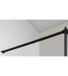 Photo: CURE BLACK Shower support bar 1400 mm, black matt