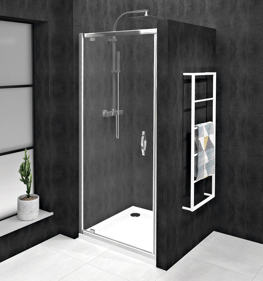 SIGMA SIMPLY sprchové dveře otočné 900 mm, čiré sklo GS1296