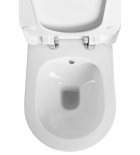Photo: AVVA závesná WC misa s bidet. spŕškou, Rimless, 35,5x53 cm, biela