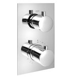 Photo: KIMURA Concealed Thermostatic Shower Mixer Tap, concealed box, 2-way, chrome
