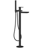 Photo: SPY Freestanding Bath Mixer Tap (floor connection), black matt
