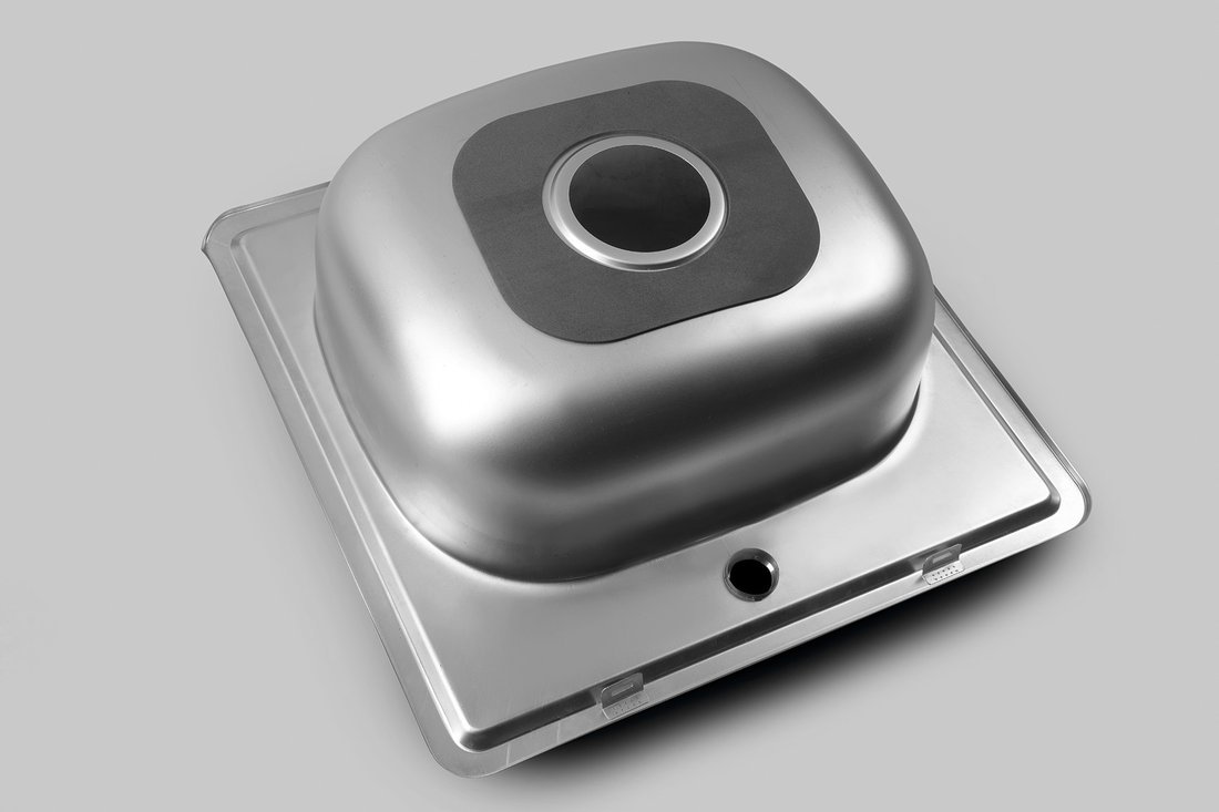 Aqualine Nerezový vestavný dřez 48x18x48 cm AQ4848B