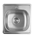 Photo: Stainless steel built-in sink 48x18x48 cm