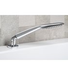 Photo: Deck Mounted Bath Shower Hose Connector 1/2", brass/chrome