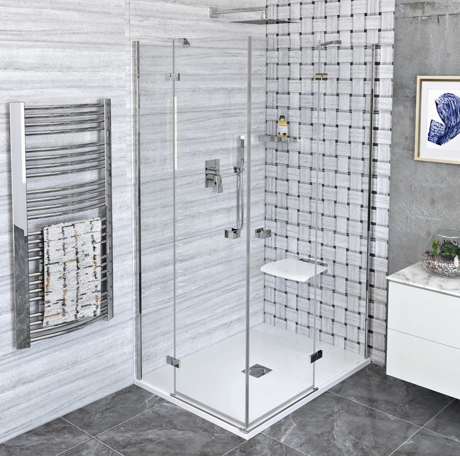 FORTIS LINE obdĺžniková sprchová zástena 1000x1500 mm, rohový vstup