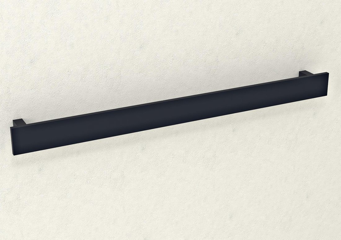 Sapho PATRON sušák osušky, 1000x60mm, černá mat PX088