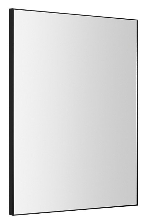 AROWANA zrcadlo v rámu 600x800mm, černá mat AWB6080