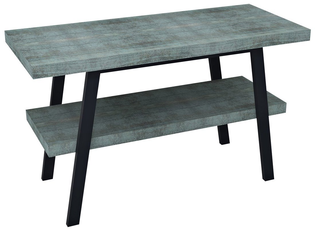 TWIGA umyvadlový stolek 110x72x50 cm, černá mat/aquamarine VC453-110-6