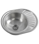 Photo: Stainless steel built-in sink with drainer 57x18x45 cm