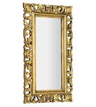 Photo: SAMBLUNG zrcadlo ve vyřezávaném rámu, 40x70cm, zlatá