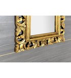 Photo: SAMBLUNG mirror wood frame, 40x70cm, Gold