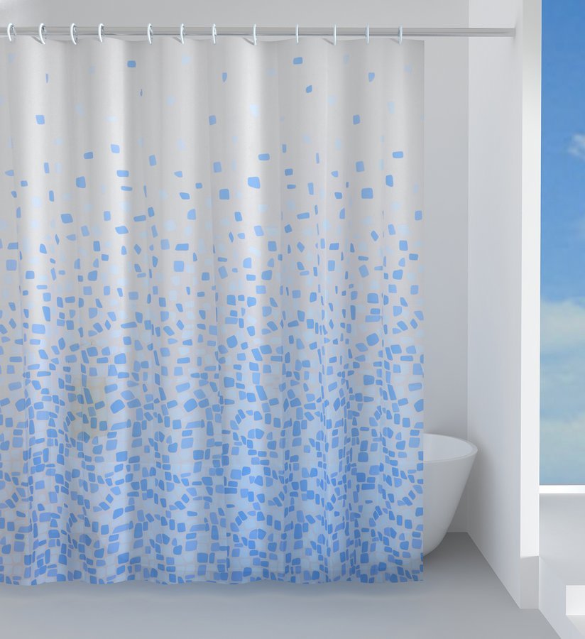 FRAMMENTI sprchový závěs 180x200cm, polyester 1315
