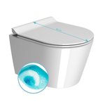 Photo: KUBE X závěsná WC mísa, Swirlflush, 46x35 cm, bílá ExtraGlaze
