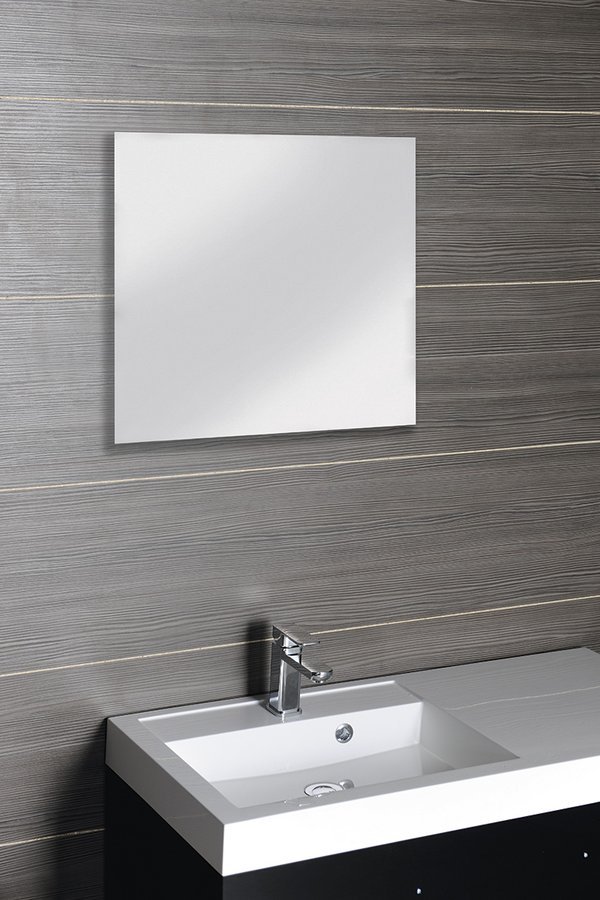 Aqualine Zrcadlo 80x80cm, bez úchytu 22498