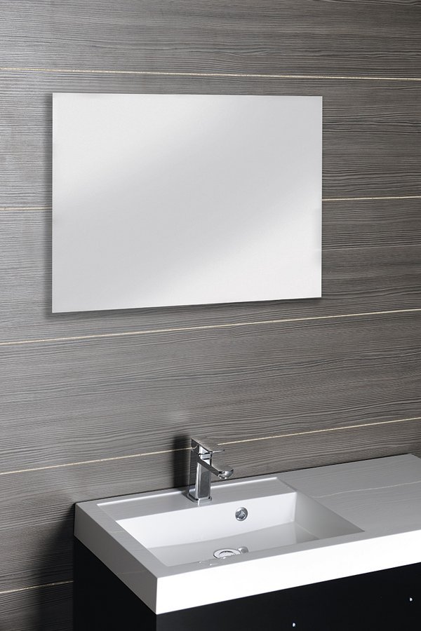 Aqualine Zrcadlo 100x80cm, bez úchytu 22499