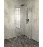 Photo: ARCHITEX LINE Wandmontage-Kit für Glas, Boden und Wand, max Breite 1200mm, poliertes Aluminium