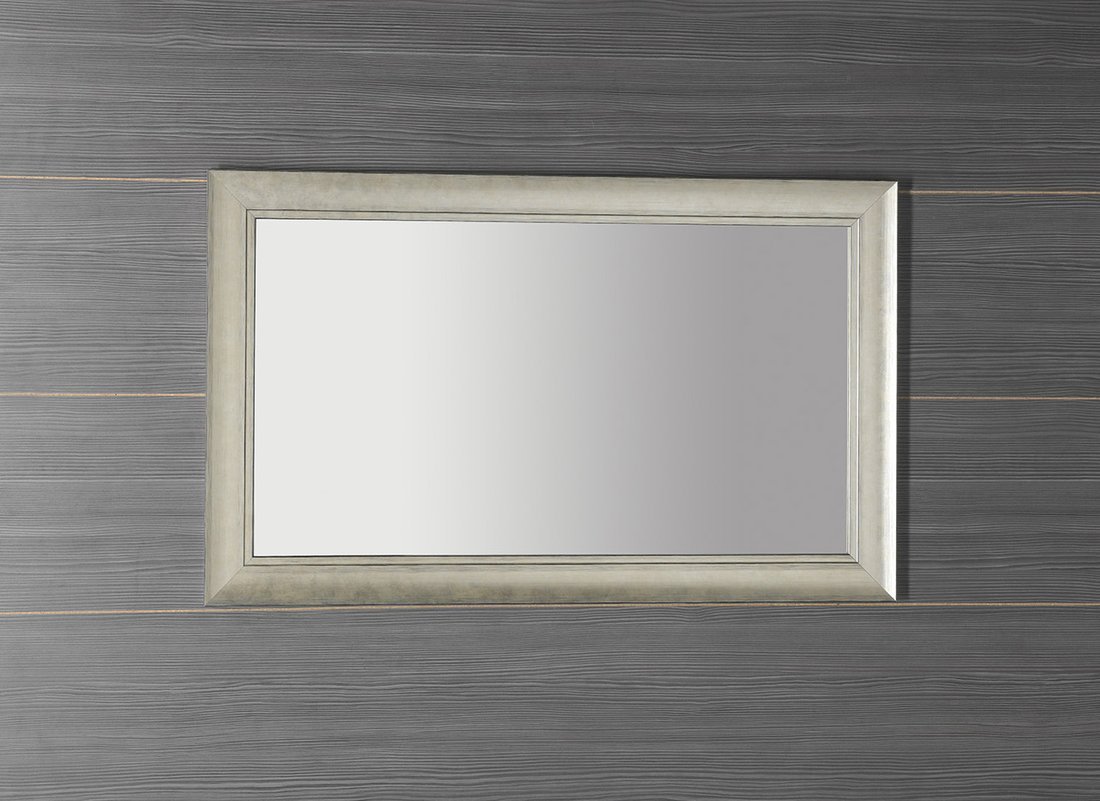 Sapho CORONA zrcadlo v dřevěném rámu 62,8x102,8cm, champagne NL721