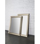 Photo: CORONA zrcadlo v dřevěném rámu 628x1028mm, champagne